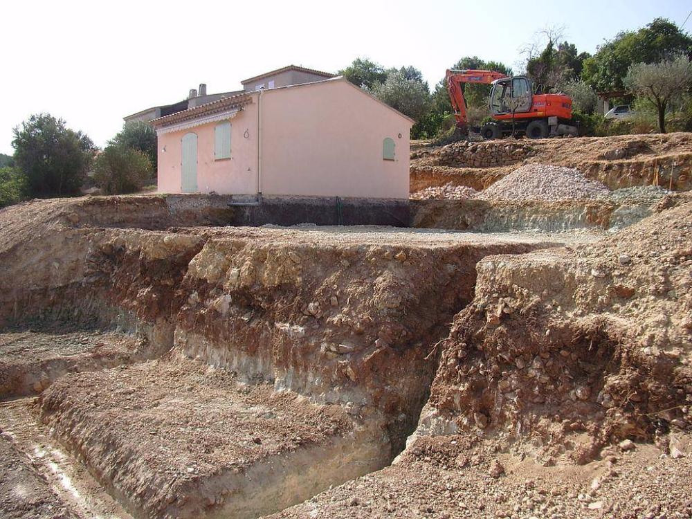 Terrassement pour maisons individuelles à Brignoles